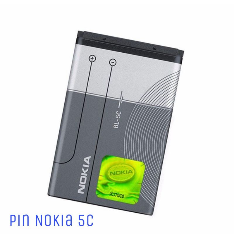Pin Nokia BL 5C | dùng cho máy 1280,110i,105,1202