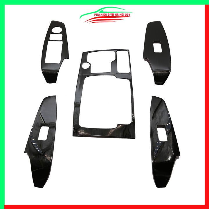 Ốp nội thất cho xe ô tô Mazda 3 2017-2019 vân Titan bảo vệ chống trầy xước và làm đẹp xe