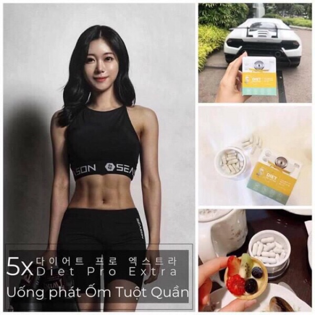 Viên giảm cân 5x DIET pro extra giảm nhanh gấp 5 lần | BigBuy360 - bigbuy360.vn