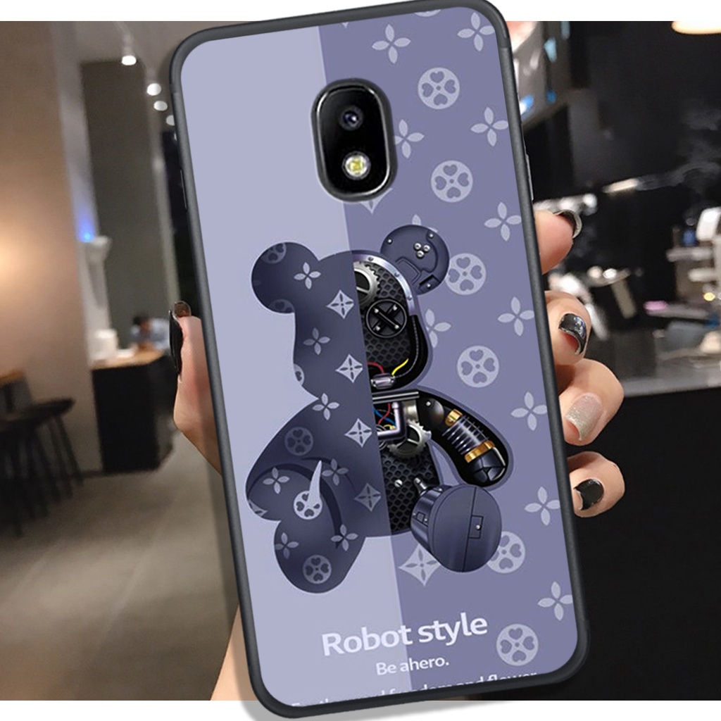 [HOT]ỐP SAMSUNG J3 PRO - J5 PRO - J7 PRO - J7 PLUS  , In Hình Gấu Robot họa tiết L-V màu sắc cực đẹp.