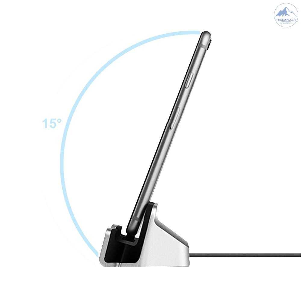 ✪Phone Dock Charging Stand Base Cradle USB Cable Holder Compatible for I-Phone X/8/7/6 for Sam-sung Android for Type C