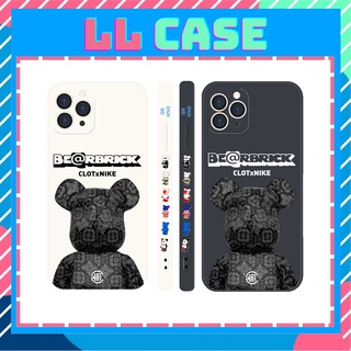 Ốp iphone gấu bearbrick vuông cạnh in viền 6/6plus/6s/6splus/7/7plus/8/8plus/x/xr/xs/11/12/pro/max/plus/promax