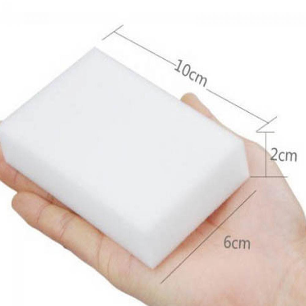 📞TOP💻 20/50/100PCS Hot Foam Cleaner Kitchen Eraser Cleaning Sponge New White Home Multi-functional Melamine