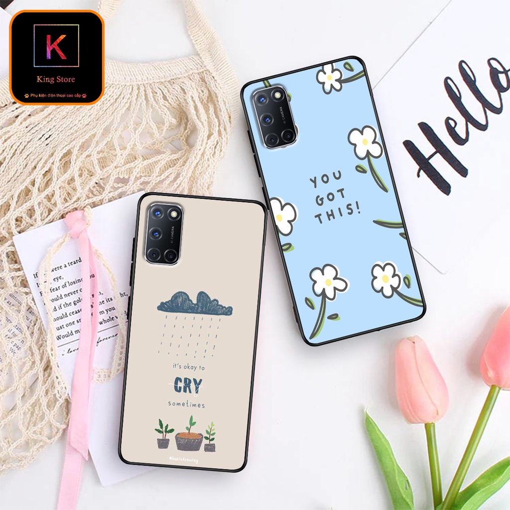 Ốp lưng Oppo A52 - Oppo A53 - Oppo A92 - Ốp in hình BlueSky - Chất liệu TPU chống sốc bảo vệ lưng máy