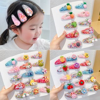 Kẹp Tóc Kiểu Hàn Quốc Thiết Kế Dễ Thương Cho Bé Gái