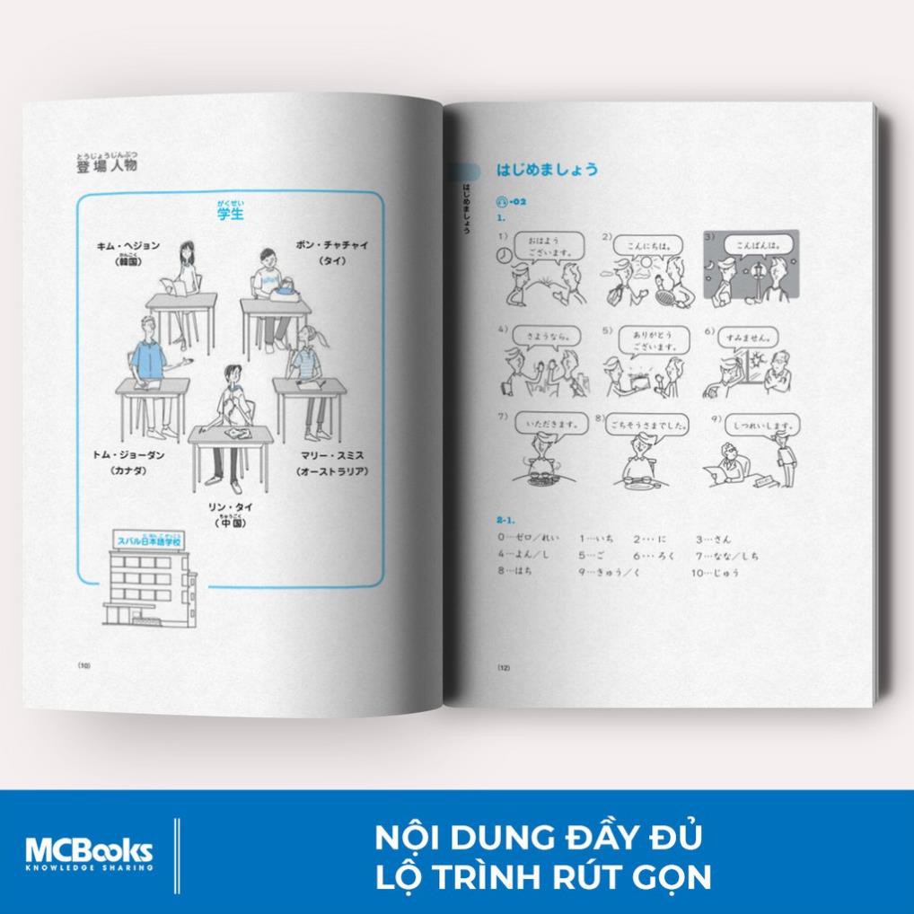 Sách - Giáo Trình Tiếng Nhật Daichi Sơ Cấp 1 - Dành Cho Người Học Tiếng Nhật N5 [MCBOOKS]