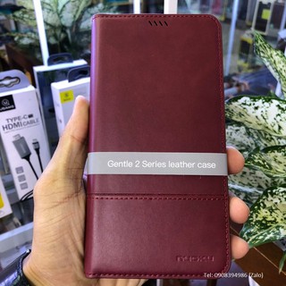 Bao da iPhone Xs Max Nuoku da mềm được làm thủ công