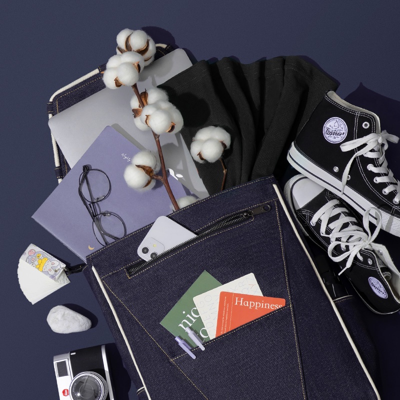 MAH Young Ba lô máy tính xách tay dành cho nữ Túi đeo vai phong cách Hàn Quốc Túi đi học không thấm nước sức chứa lớn