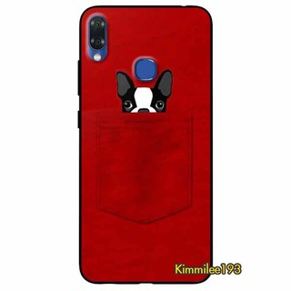 Ốp lưng dành cho vsmart joy 1+ mẫu dog túi đỏ