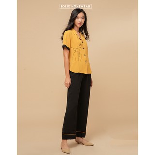 Folie Homewear bộ mặc nhà tay ngắn quần dài FB67.1