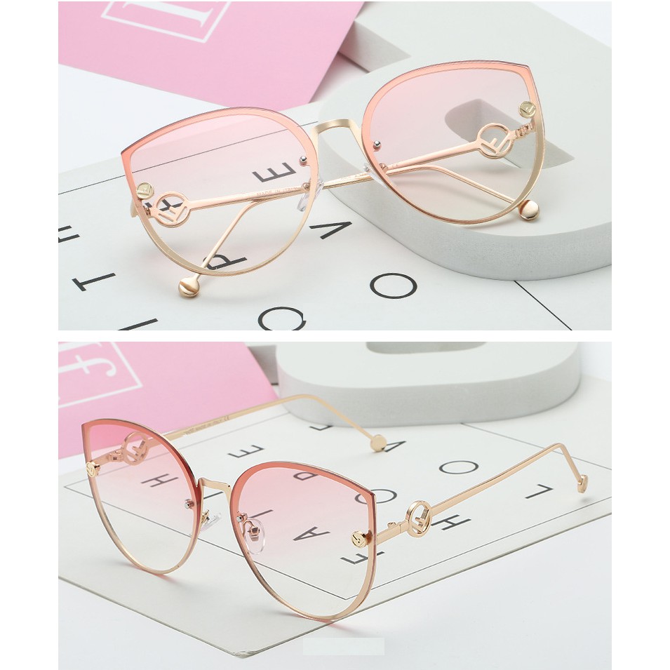 ❌FULLBOX HÃNG❌MẮT KÍNH MÁT NỮ FENDI XẾCH HÀN QUỐC GỌNG KIM LOẠI CAO CẤP HOT TREND | BigBuy360 - bigbuy360.vn