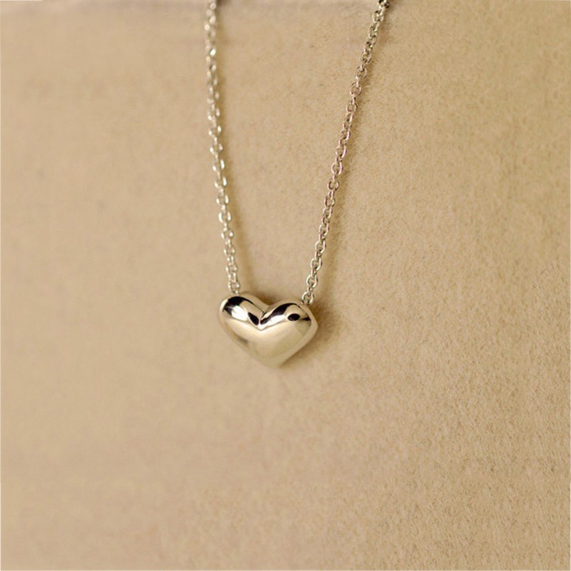 Vòng cổ Mặt Hình Trái Tim Thời Trang Cho Nữ