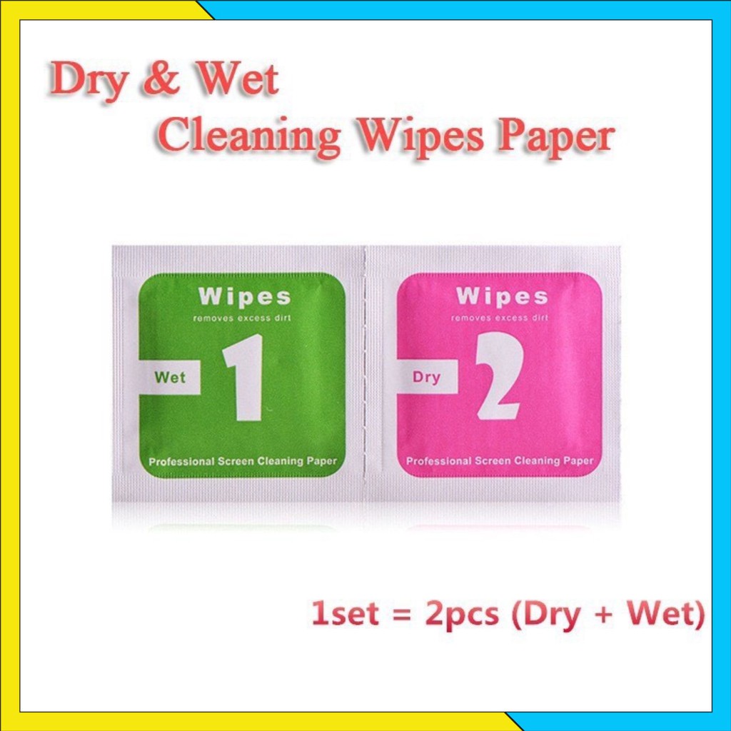 Giấy lau vệ sinh màn hình điện thoại, ipad, kính mắt IPHONE/ SAM SUNG/ OPPO/ VIOVO/ XIAOMI
