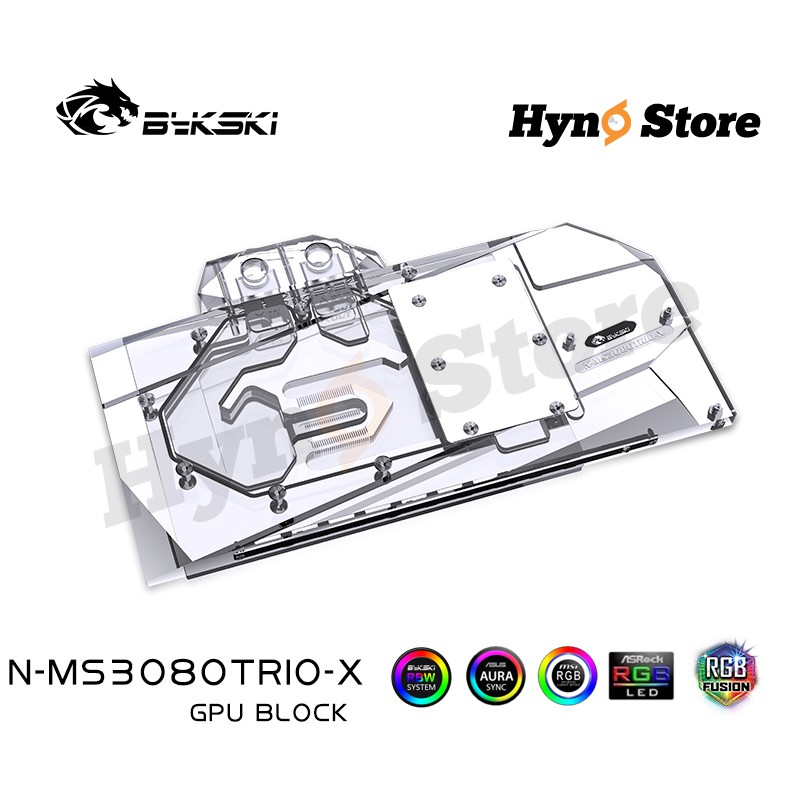 Block tản nhiệt nước MSI 3080 3090 Trio Gaming Tản nhiệt nước custom - Hyno Store
