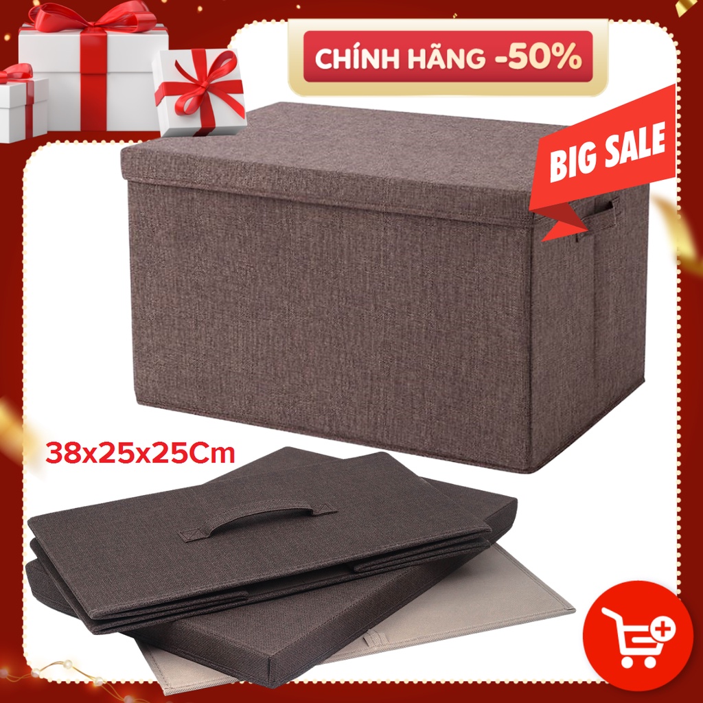 Hộp vải đựng quần áo, đồ lót, đồ chơi, phụ kiện điện tử, giấy tờ, sách, tủ vải đựng đồ đa năng TD2 - Chính hãng miDoctor