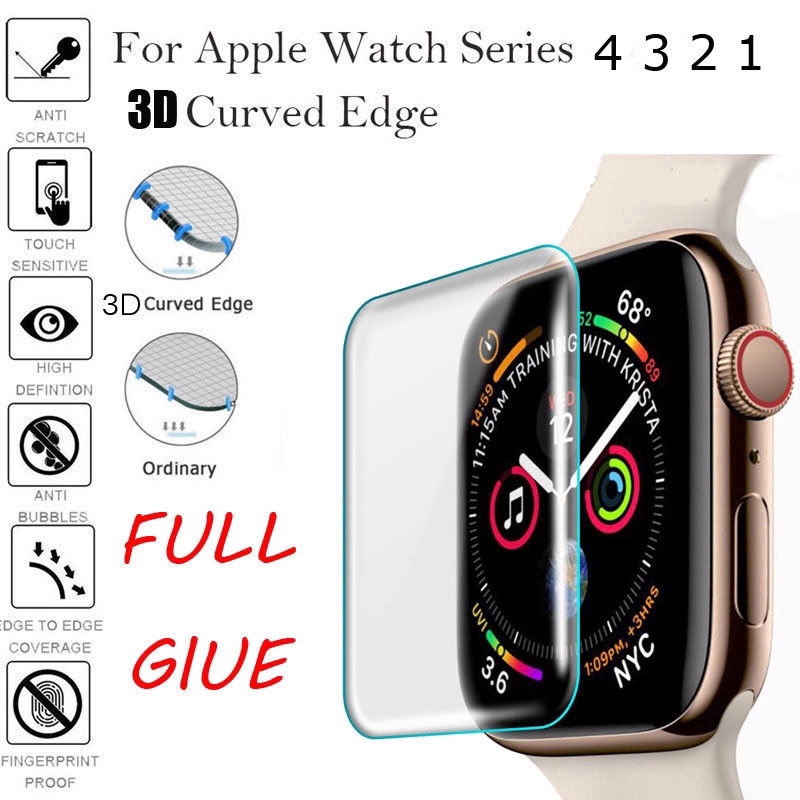 Apple iWatch 5 4 3 2 1 38 / 42 / 40 / 44mm Kính cường lực full màn hình cho