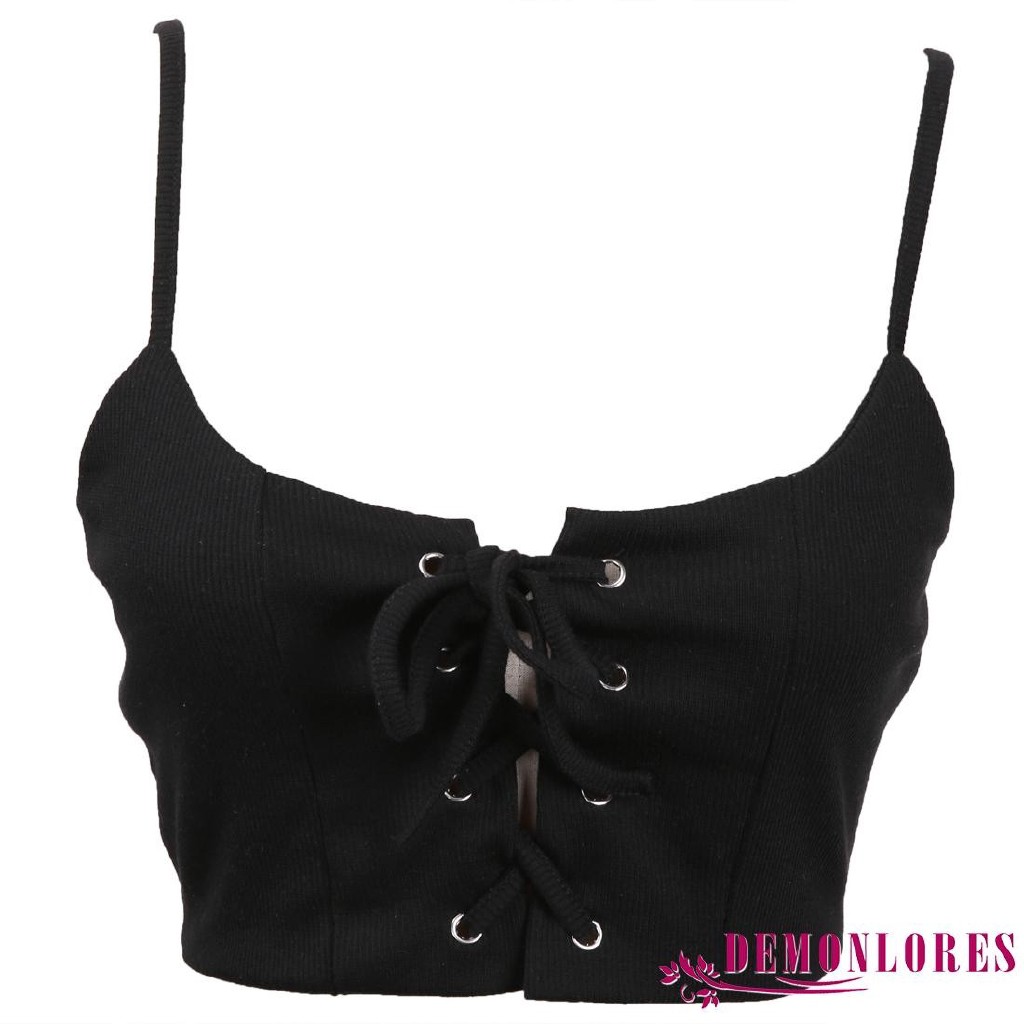 Áo lửng hai dây kiểu dáng trẻ trung quyến rũ dành cho nữ