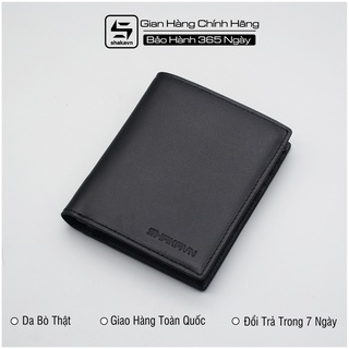  Ví nam da bò thật nhiều ngăn cầm tay cao cấp Shakavn SVB301D 