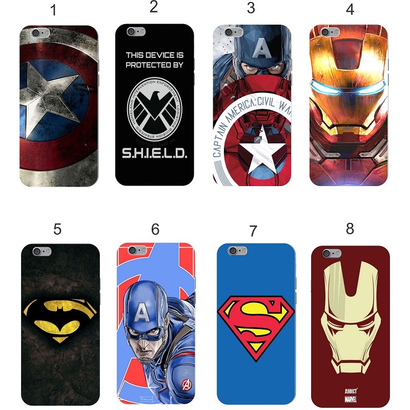 Ốp lưng iPhone 6 in hình siêu anh hùng
