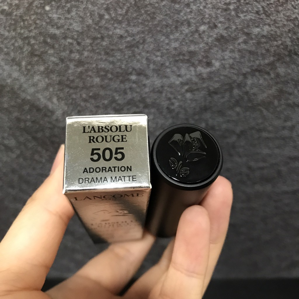 LANCOME (Hàng Mới Về) Son Môi Nhung Lì 505 # 3.4g | BigBuy360 - bigbuy360.vn