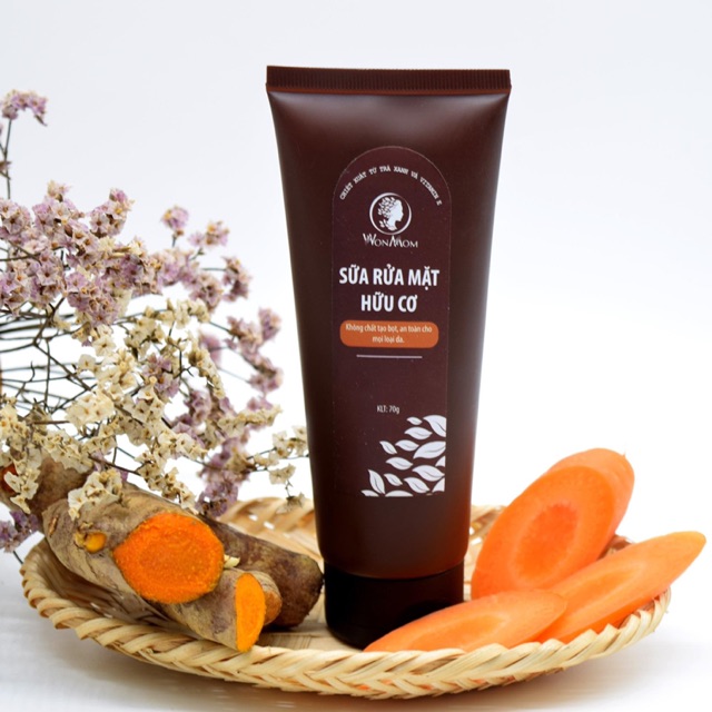 Sữa rửa mặt hữu cơ dành cho mẹ bầu và sau sinh 70gr