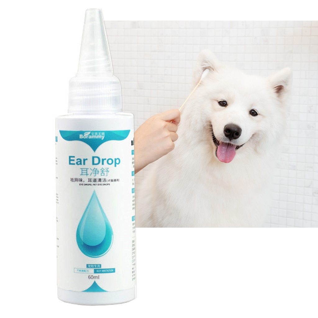 Dung Dịch Loại Bỏ Ráy Tai 60ml Dành Cho Thú Cưng