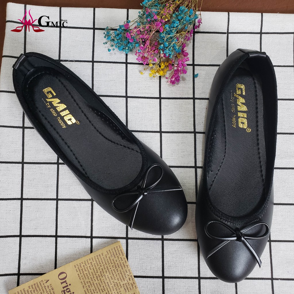 [BIG SIZE] Giày Búp Bê Nơ Nhỏ Mũi Tròn Cao Cấp GMIC, Hàng Thời Trang Chính Hãng NBB001 | BigBuy360 - bigbuy360.vn