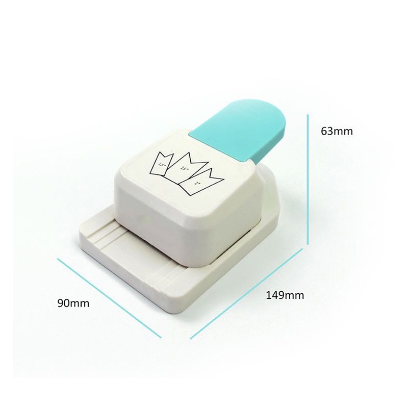 3 trong 1 Tag Punch Corner Cutter Giấy Punch Bookmark Punching Machine for DIY Crafts Projects DIY Scrapbooking Business Card