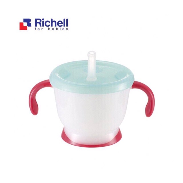 Cốc tập uống 3 giai đoạn Richell Nhật Bản cho bé (Chính hãng Ánh Dương) - [Sỉ tận gốc]