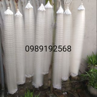 Lưới đánh cá 1 màn then 3 cao 1,2m dài 60m bắt cá rô phi và các loại cá khác