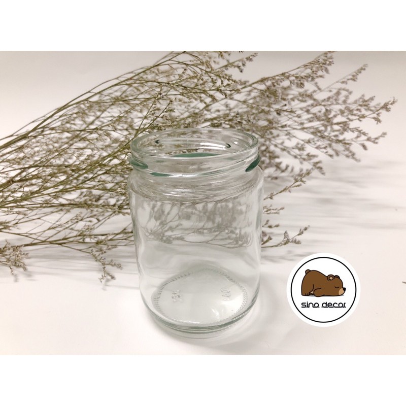 BÌNH THỦY TINH 220ML DECOR TRANG TRÍ NHÀ CỬA