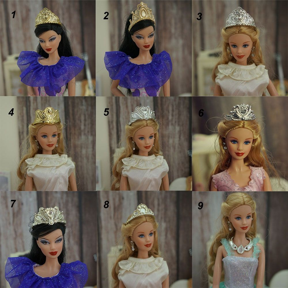 Trang sức thời trang nhiều kiểu dáng cho búp bê tỉ lệ 1/6 1/3 1/12