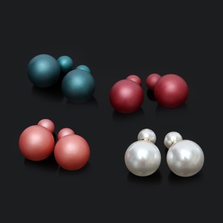 Set 4 đôi bông tai trái châu