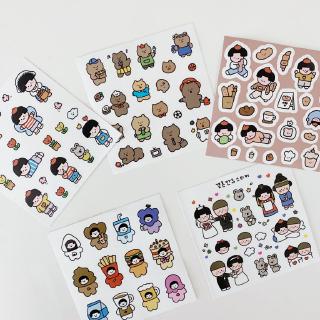 Nhãn Dán Hoạt Hình Chống Thấm Nước Dễ Thương Xinh Xắn