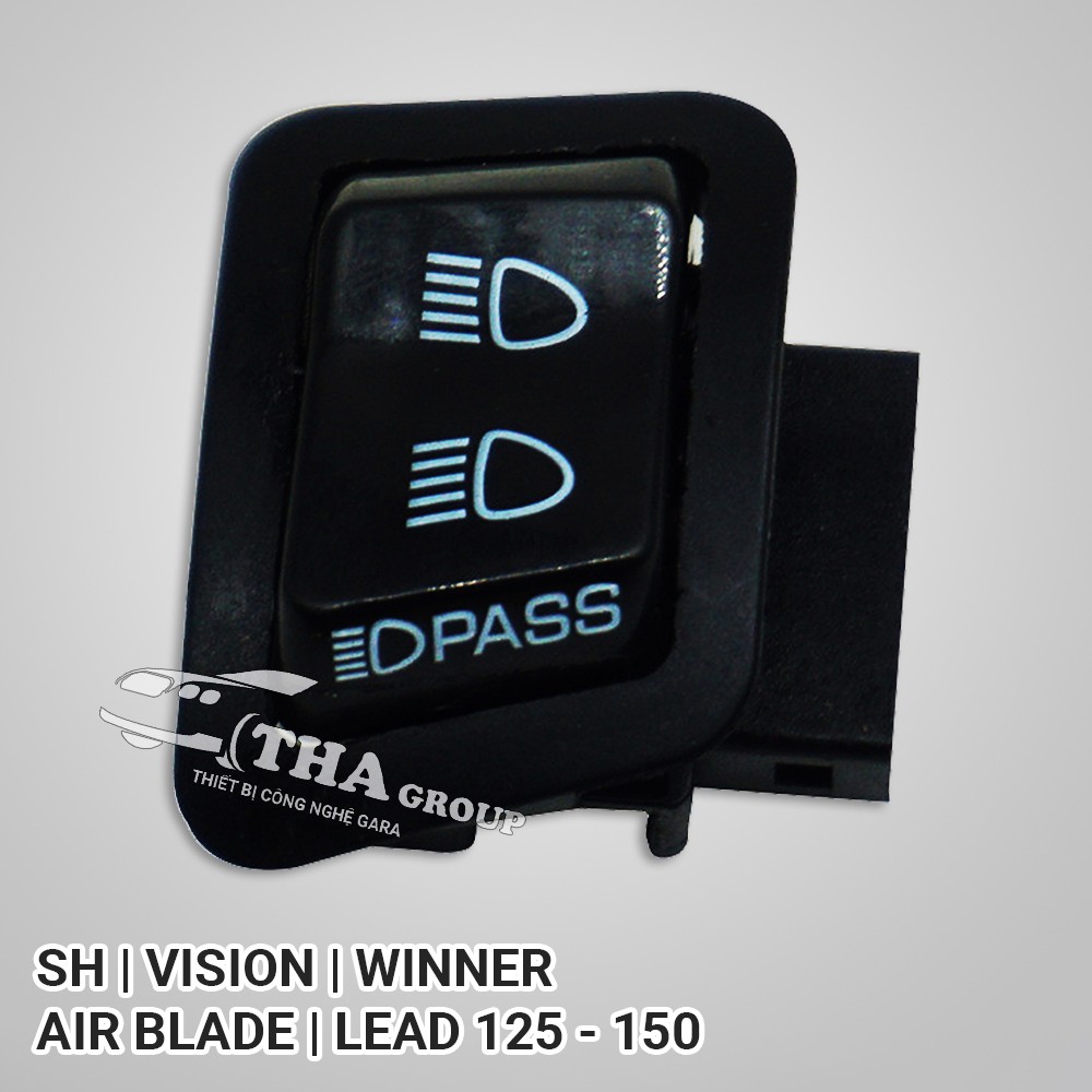 Công Tắc Passing Nhấp Nháy Đèn Pha Lắp Xe Honda Đời Mới.