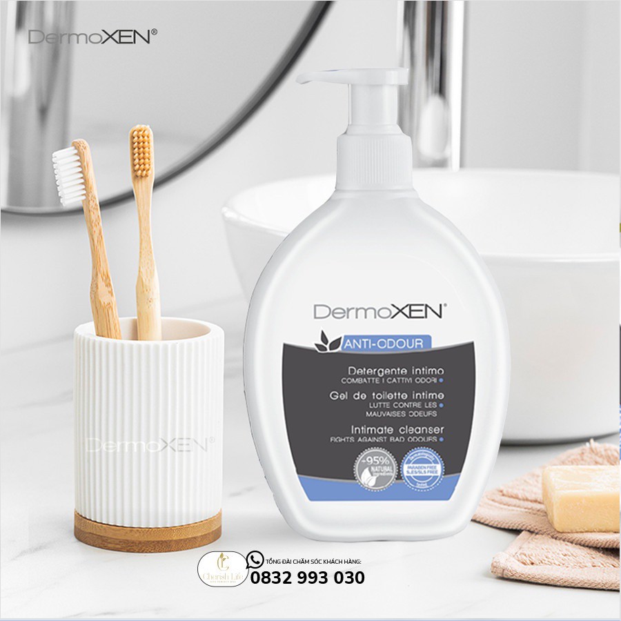 DERMOXEN® ANTI-ODOUR - Dung dịch vệ sinh phòng viêm nhiễm, an toàn cho cô bé