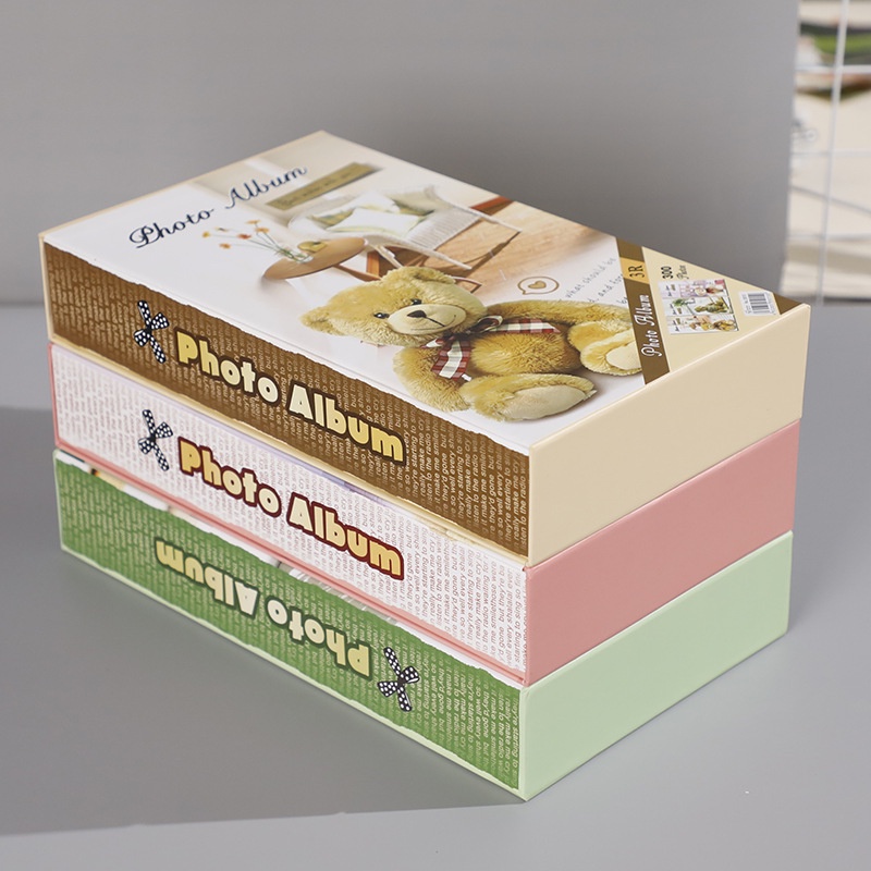Album ảnh 9x13 đựng được 300 ảnh, có hộp xinh xắn