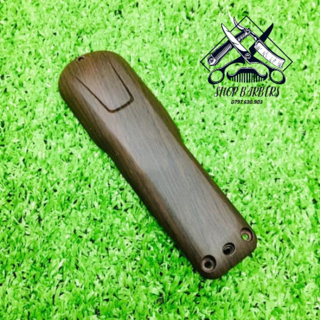 Ốp tông đơ , nắp lưng gỗ cho tông đơ pin Wahl.
