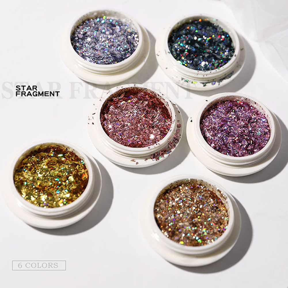 Kim Sa 3D Lấp Lánh Trang Trí Móng Tay Nghệ Thuật DIY