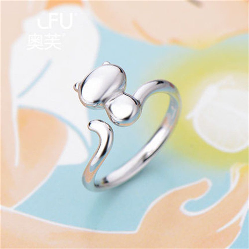 Nhẫn hở hình tai mèo dễ thương MIHAN1