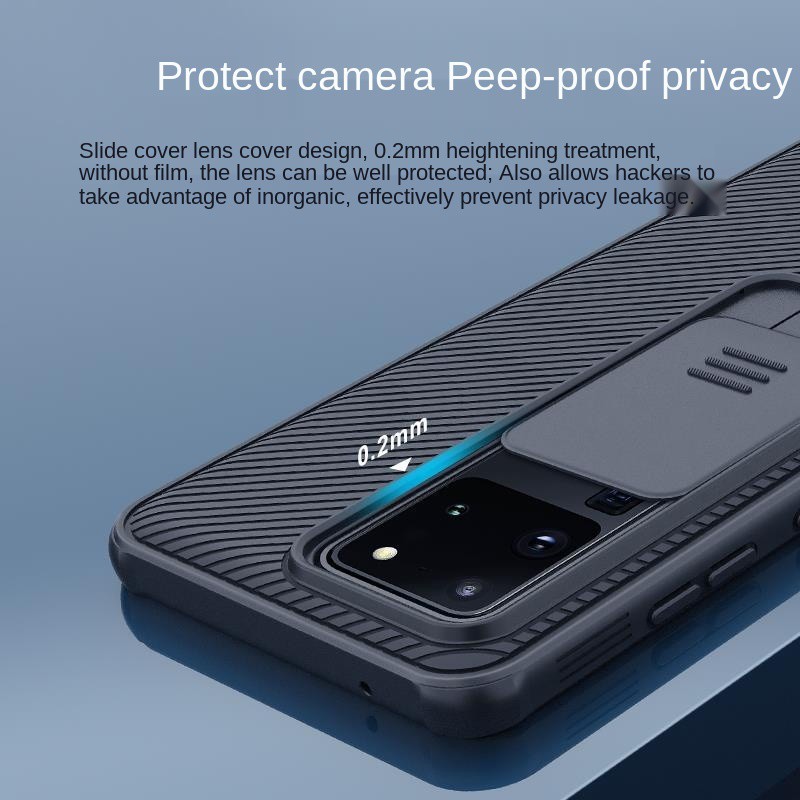 Ốp Lưng Nillkin Mặt Kính Chống Trượt Cho Samsung S20Ultra S20 + | BigBuy360 - bigbuy360.vn