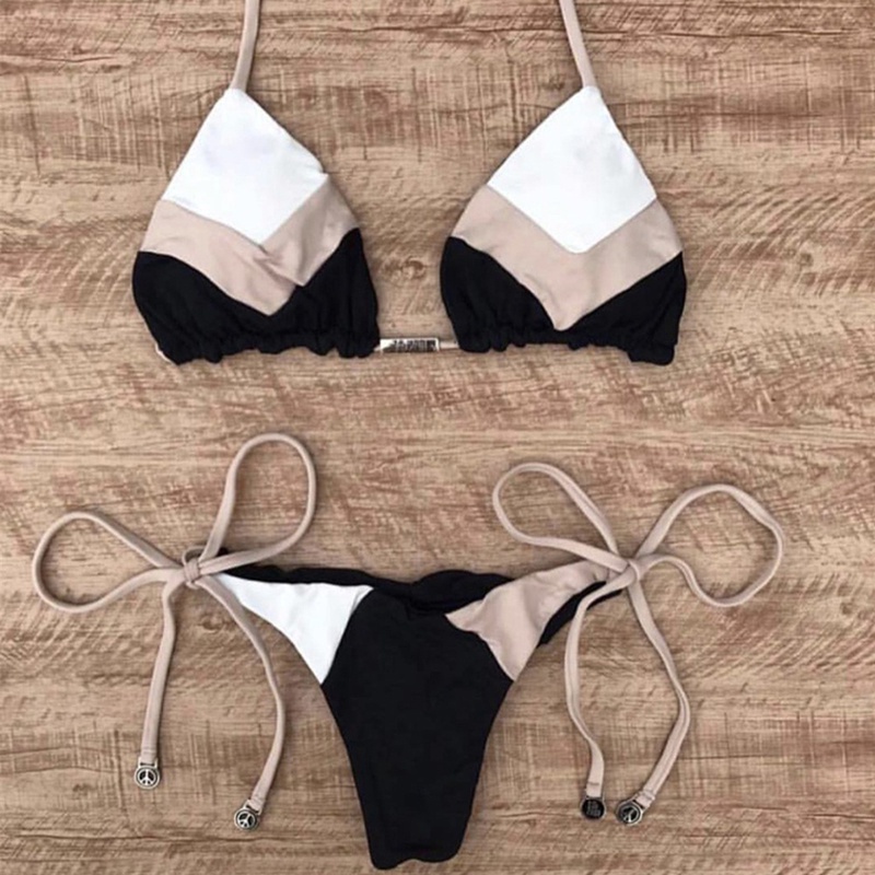 Bộ Đồ Bơi Bikini Hai Mảnh Có Thể Điều Chỉnh Dây Thời Trang Quyến Rũ Cho Nữ | BigBuy360 - bigbuy360.vn