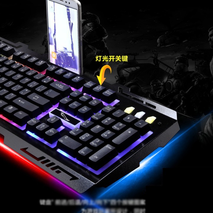 Bàn phím game G700 Led giả cơ siêu đẹp