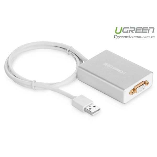 Cáp chuyển đổi USB to VGA chính hãng Ugreen 40244