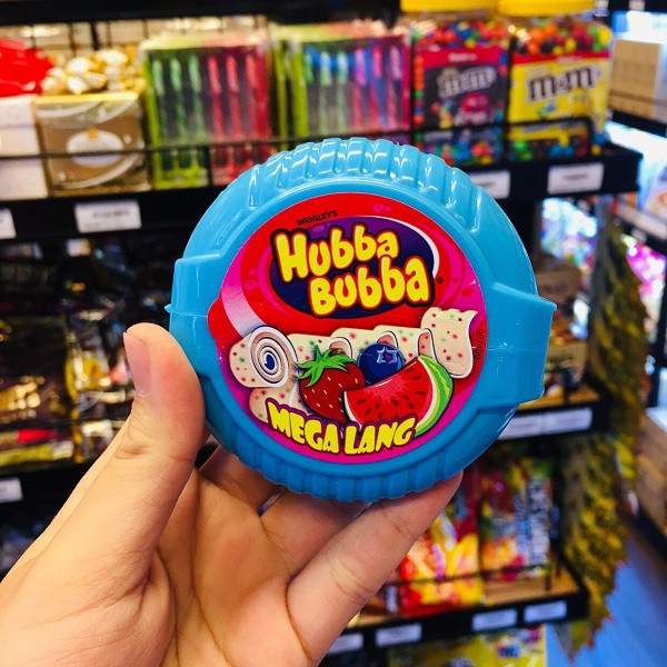 Kẹo gum cuộn siêu dài Hubba Bubba (180cm - 56gr) [Date 10/2021]