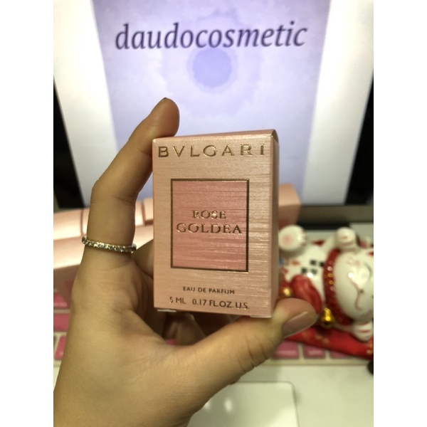 [ mini ] Nước hoa Bvlgari Rose Goldea EDP 1.5ml - Rose Goldea Blossom Delight 5ml | Thế Giới Skin Care