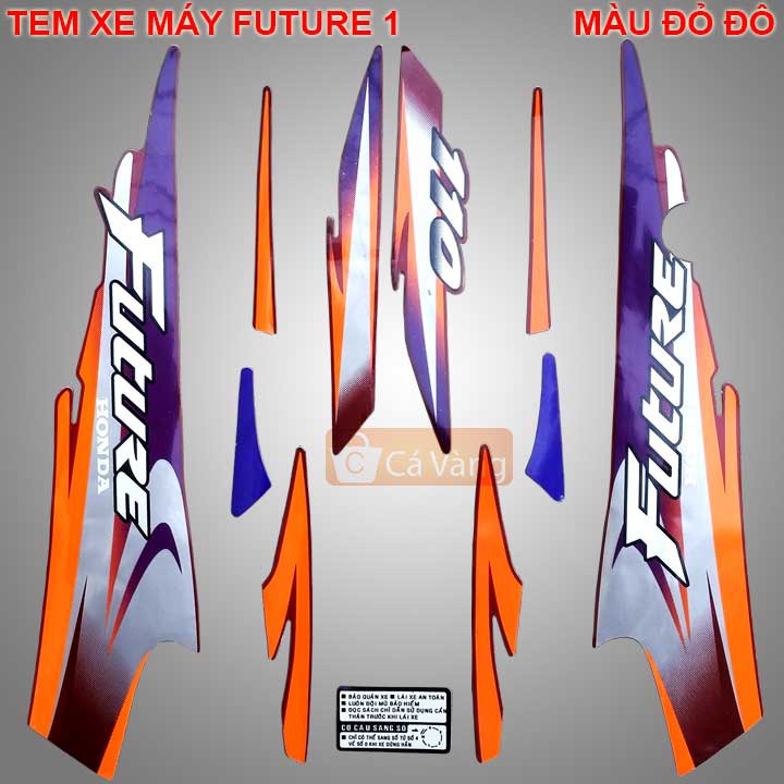 Tem xe Future, Decal xe Future 1 3 lớp, TEM Như XỊN dán dàn áo xe máy XÁM GHI