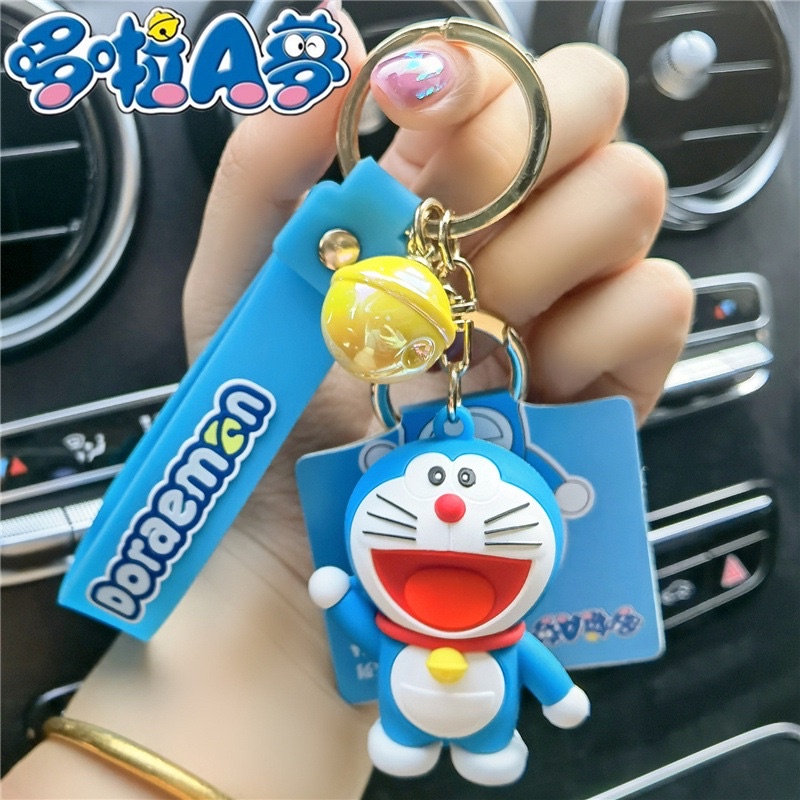 Móc Khoá Mèo Doremon Nhật Bản Loại Đẹp A09, Móc chìa khoá Mèo Đô rê mon đáng yêu