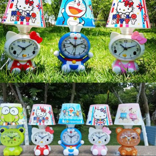 Mới Đồng Hồ Báo Thức Để Bàn Hình Doraemon / Gấu / Keroppi Dễ Thương