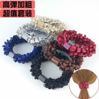 Dây buộc tóc đỏ,nâu,đen,xanh ,trắng